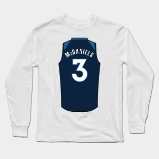 Jaden McDaniels Jersey Long Sleeve T-Shirt